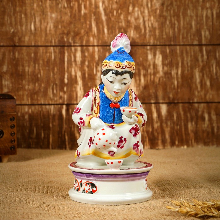 Сувенир "Гостеприимство" фарфор, ручная работа