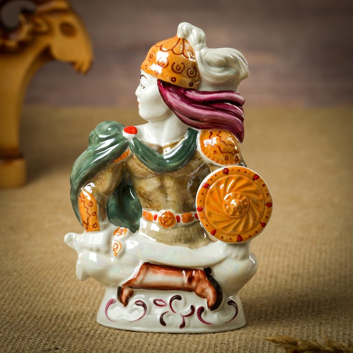 Сувенир "Батыр" фарфор, ручная работа