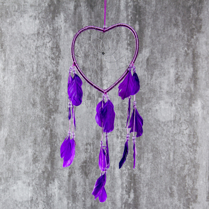 Ловец снов "Сердце" МИКС 16х16 см