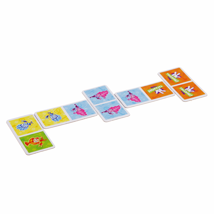 Настольная игра "Фиксики": домино + пазл 18 элементов