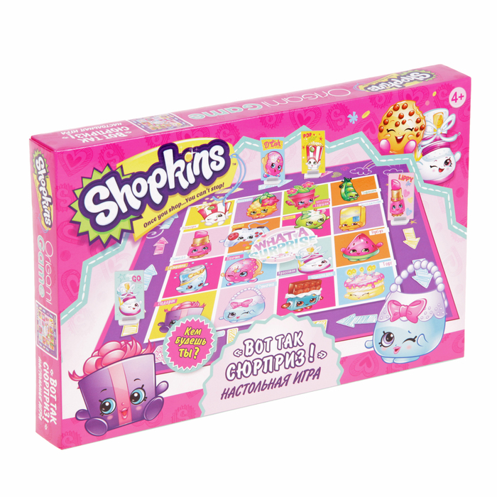 Настольная игра "Shopkins" "What a surprise!"