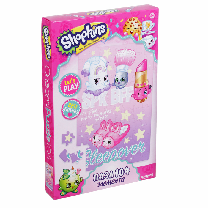 Пазл "Яркие подружки", 104 элемента