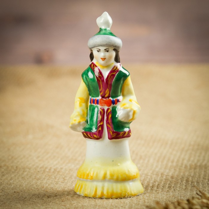 Сувенир "Кишентай кыз" фарфор, ручная работа МИКС