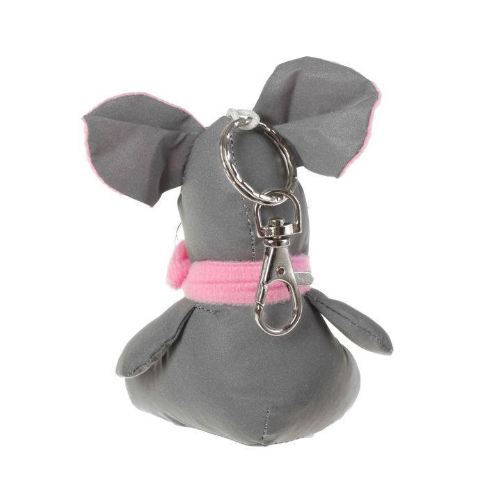 Светоотражающая игрушка "Мышка", на брелке