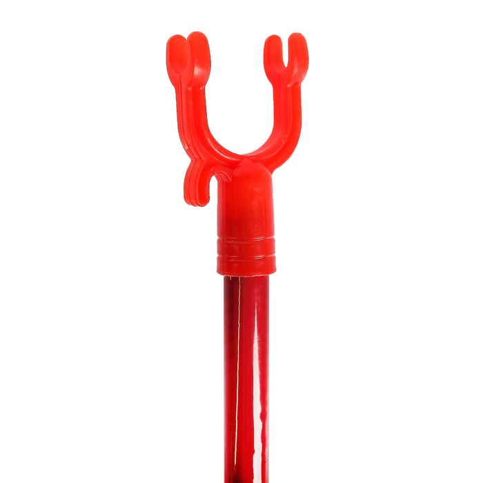 Съемник для одежды, труба в цвет вилки, L=124, вилка 5*5, цвет микс