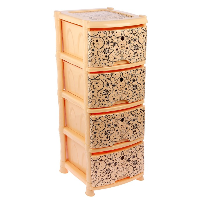 Комод 4 секции "Элегант светлый"