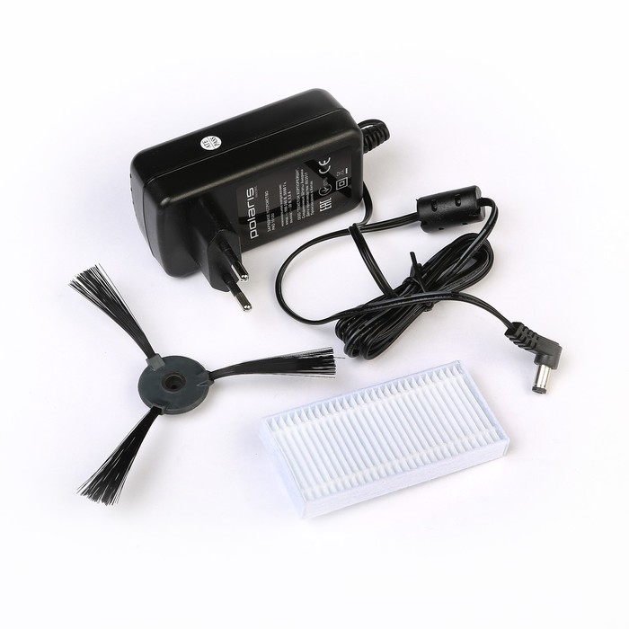 Робот-пылесос Polaris PVCR 1012U, 18 Вт, Li-ion 1200 мАч, 0.3 л, серый