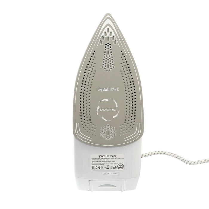 Утюг Polaris PIR 2479K CordLESS, 2400 Вт, керам.подошва, беспроводной, сине-белый