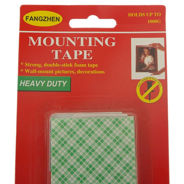 Клеящие подушечки 16 штук, 25х25 мм, в блистере