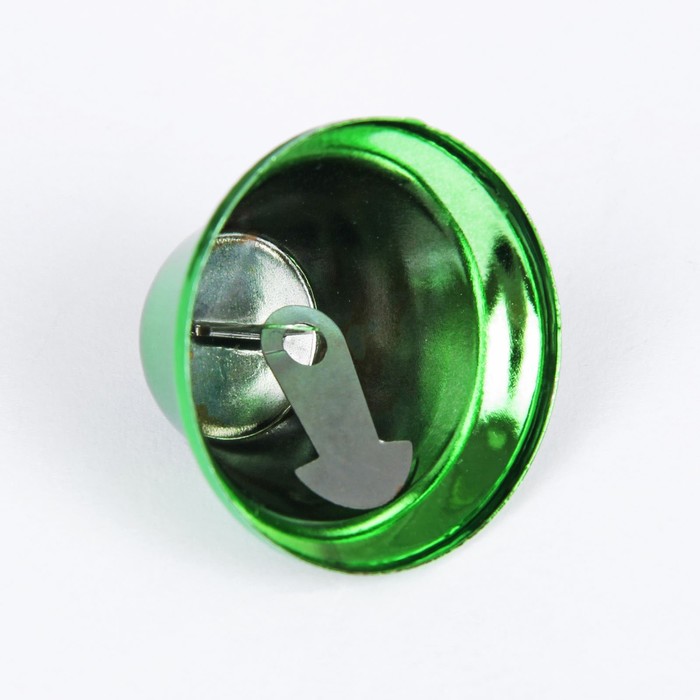 Колокольчик, размер 1 шт 3,8 см, цвет зеленый