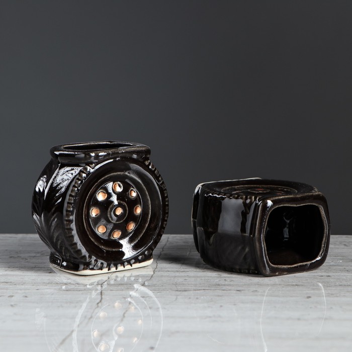 Коньячный набор "Внедорожник №3" 3 предмета, синий 250 мл, 2 рюмки