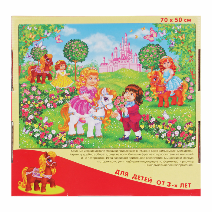 Мозаика «Для малышей» - Принц и принцесса