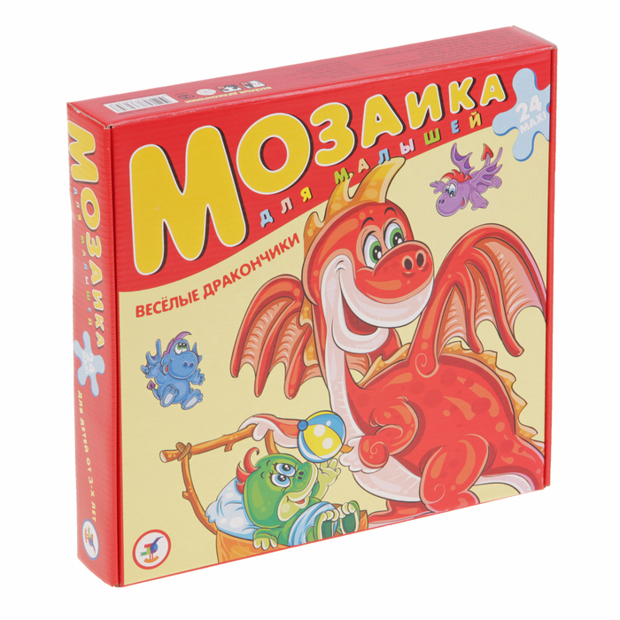 Мозаика «Для малышей» - Веселые дракончики