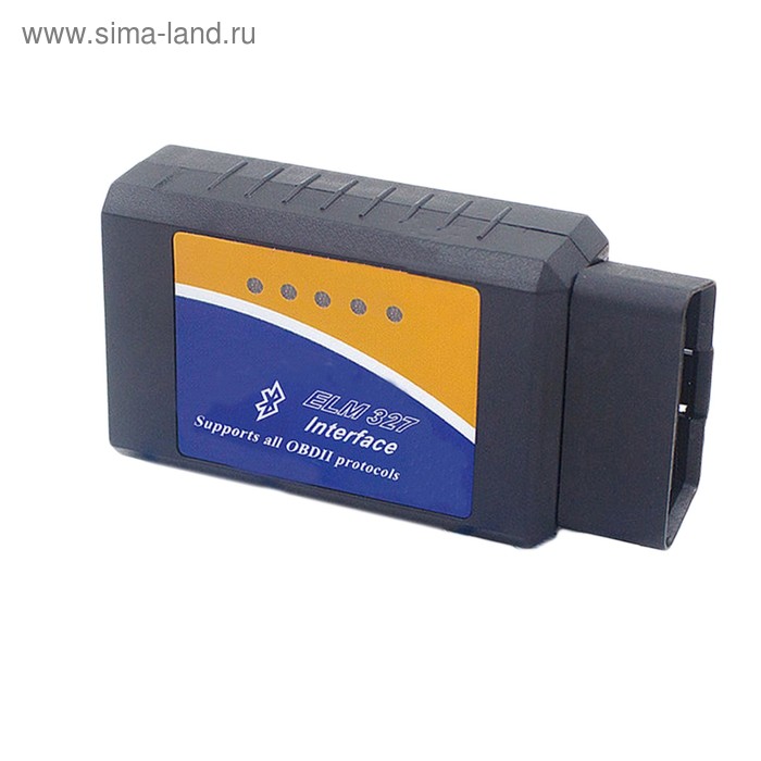 Адаптер для диагностики авто ELM327 OBD II, Bluetooth, AD-1, версия 2.1 автосканер vbparts obd ii bluetooth elm327 v1 5 084707