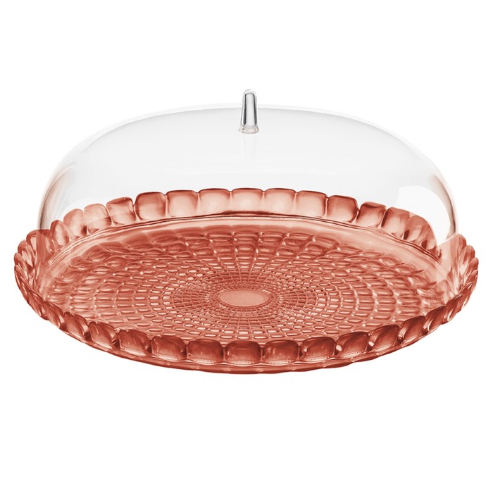 Блюдо сервировочное Tiffany коралловое