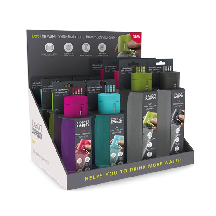 Бутылка для воды Dot 400 мл зеленая