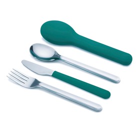 

Набор столовых приборов GoEat Cutlery Set, 4 предмета, изумрудный