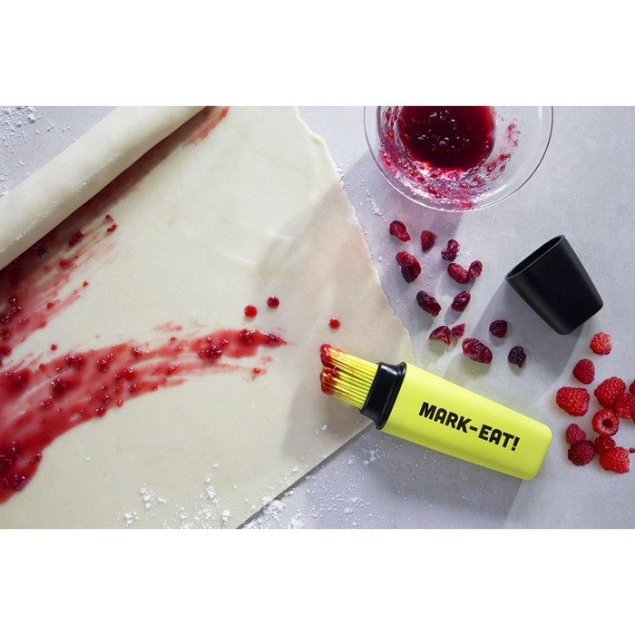 Кисточка для выпечки Mark-Eat голубая силиконовая