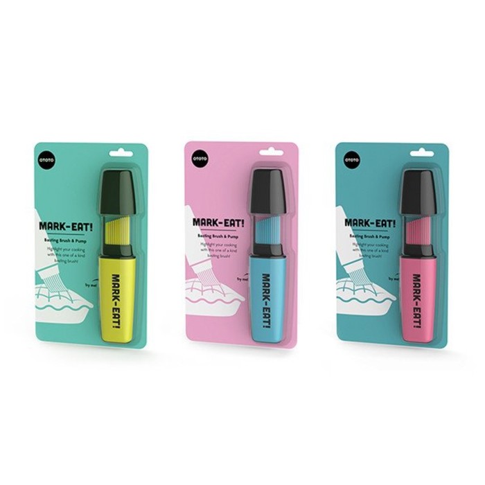 Кисточка для выпечки Mark-Eat голубая силиконовая