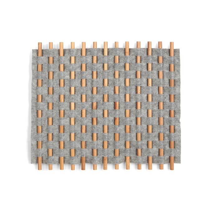 Декор для стен LOOMA  21X20 серый