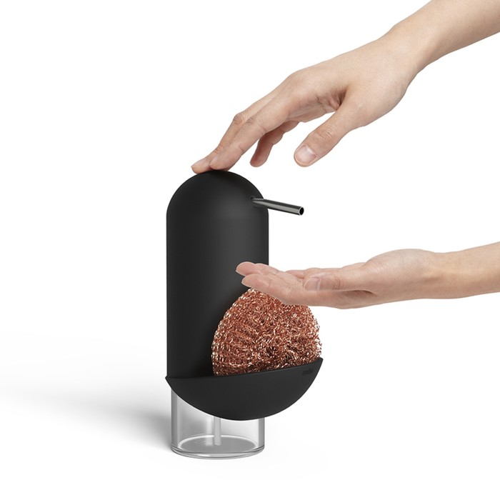 Диспенсер для мыла Penguin чёрный