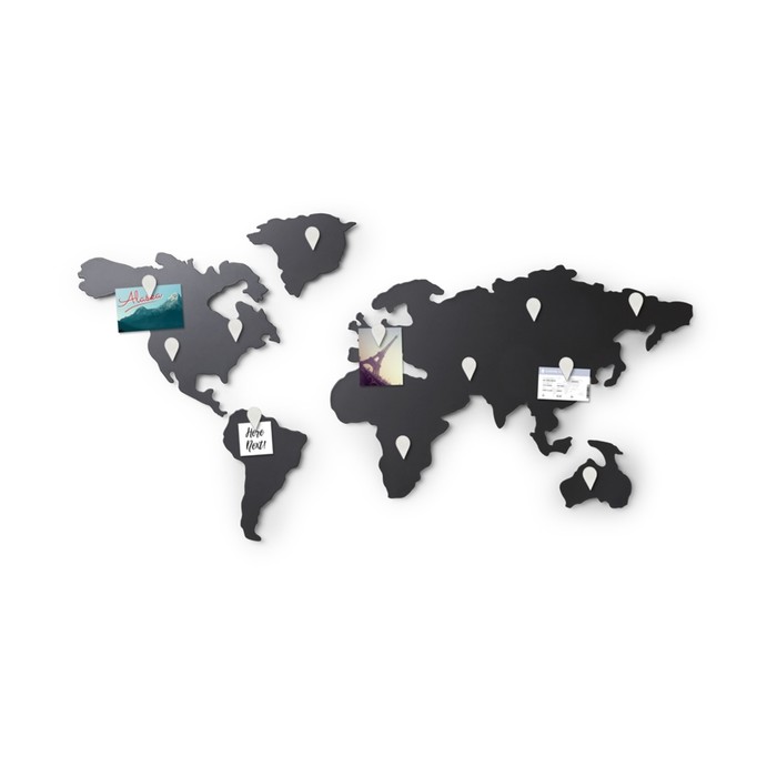 Доска магнитная Mappit хром