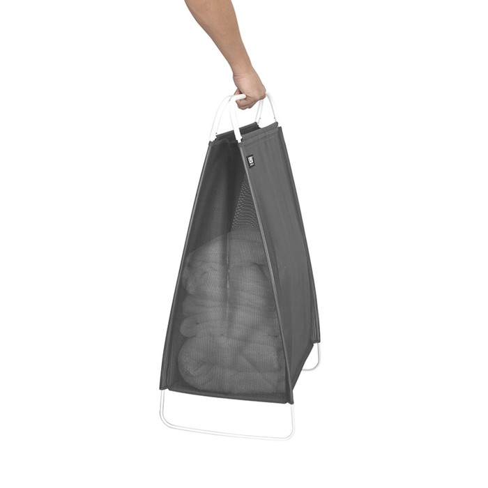 Корзина для белья Cinch серая