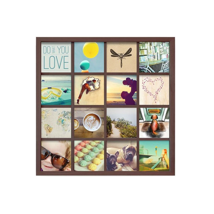 Панно для фотографий Gridart орех