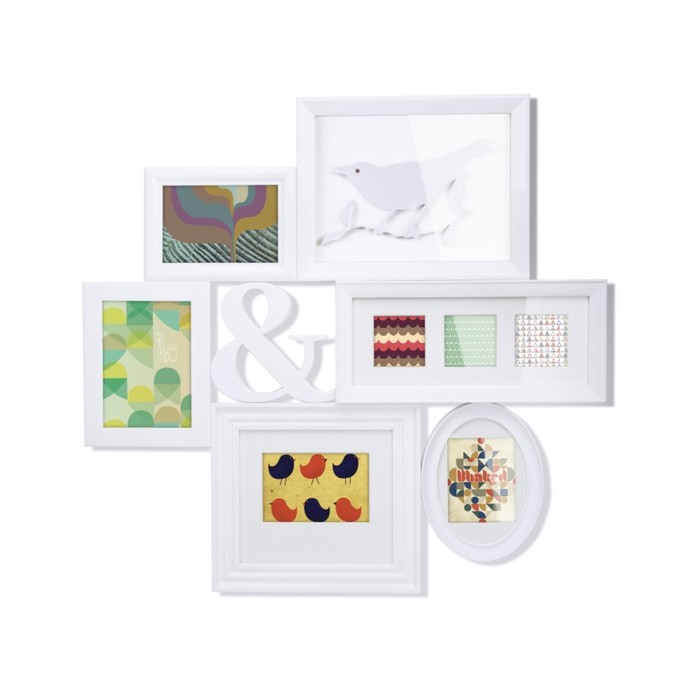 Панно для фотографий Montage белое