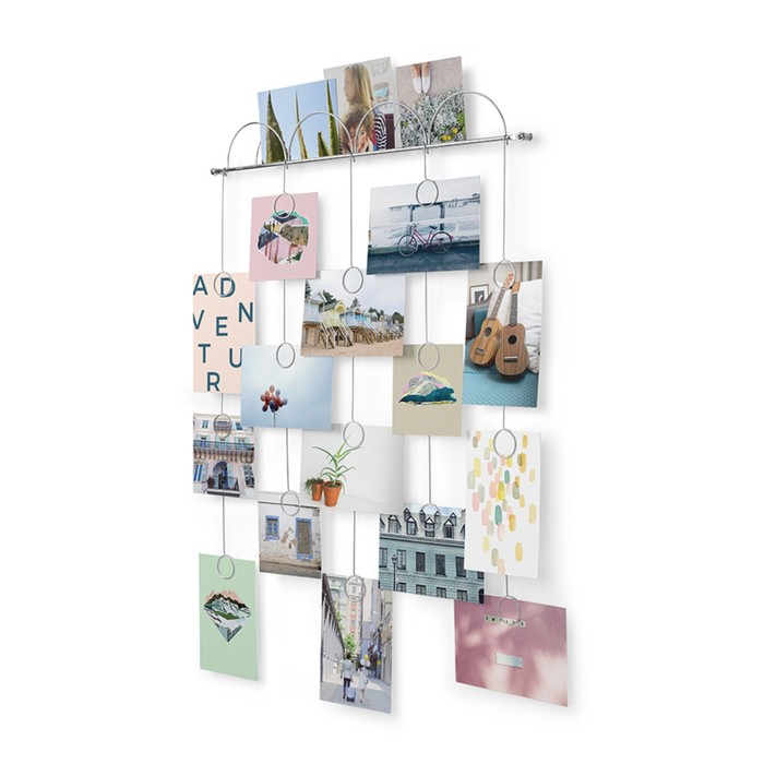 Панно для фотографий Trickle хром