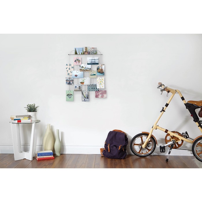 Панно для фотографий Trickle хром