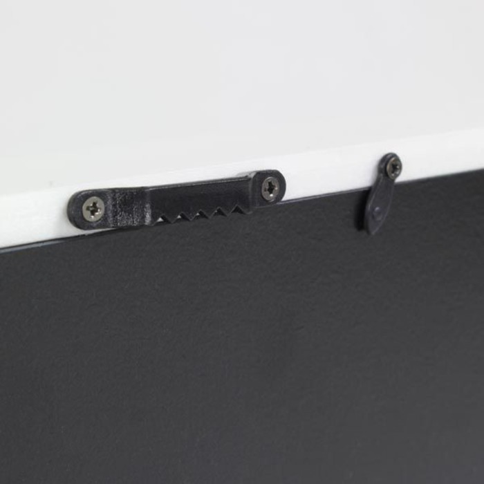 Панно с зажимами для 12 фотографий Clothesline белое