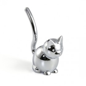 

Подставка для колец Zoola, кошка, хром