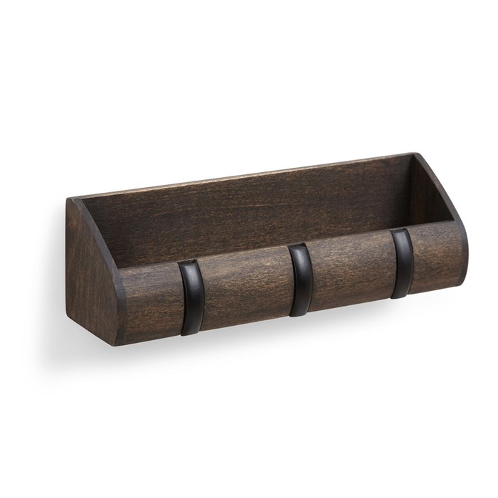 Полка-органайзер Cubby mini орех