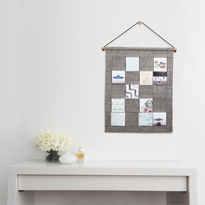 Фотопанно WEAVE серый