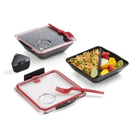 

Ланч-бокс Box Appetit, чёрный, 880 мл