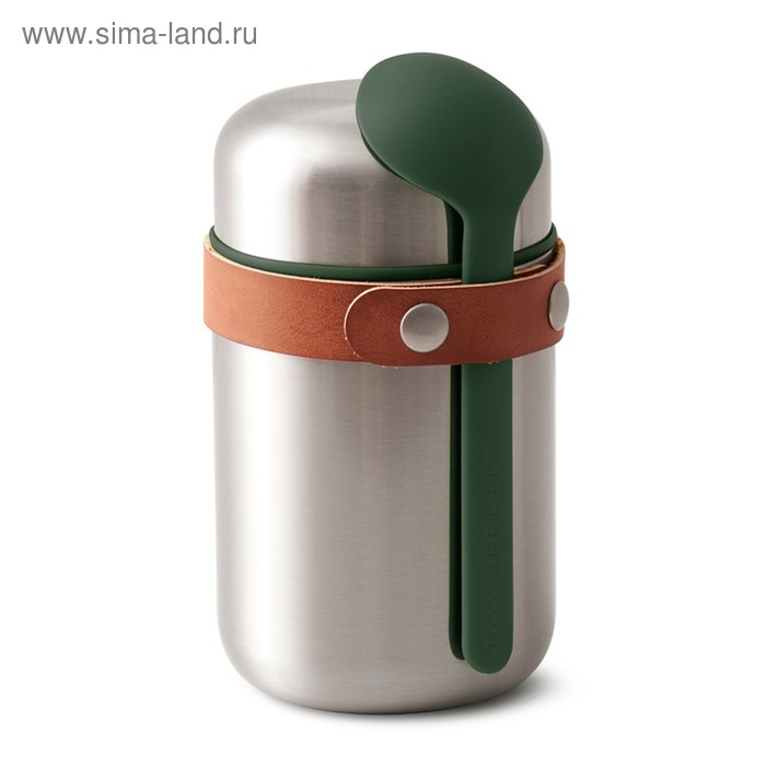 фото Термос для горячего food flask оливковый, 400 мл black+blum