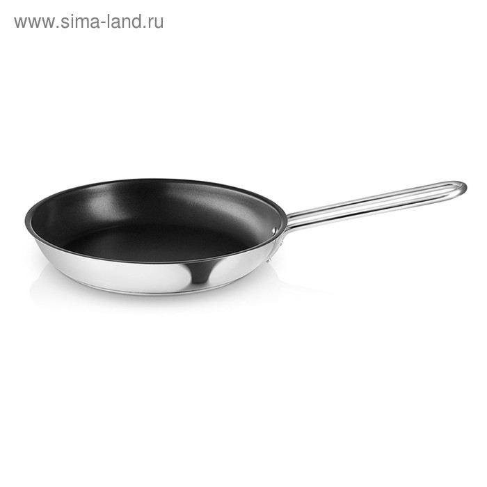 Сковорода Stainless Steel с антипригарным покрытием Slip-Let® Ø24 см