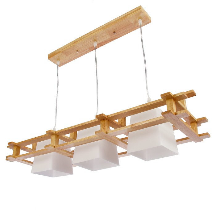 Люстра 6006/3 "Степ" E27 3х60Вт 76х25х45 см