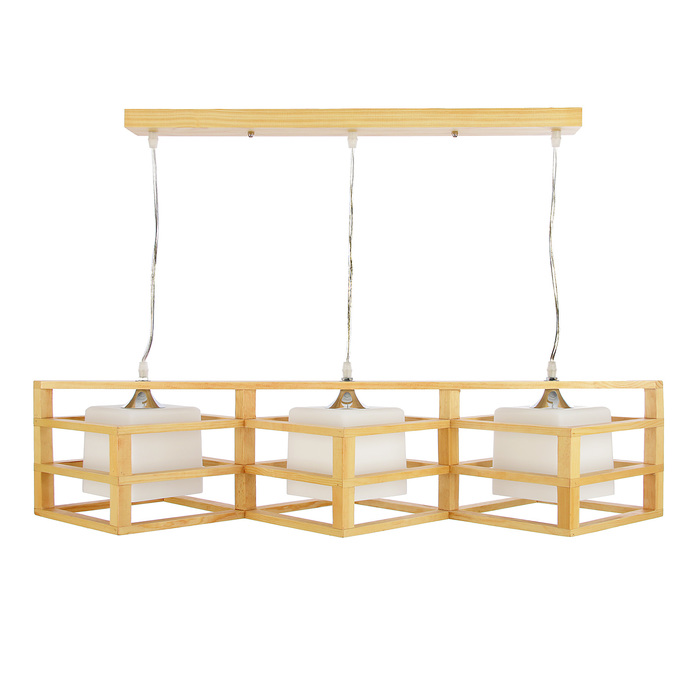 Люстра 6025/3 "Ейка" E27 3х60Вт 85х30х70 см