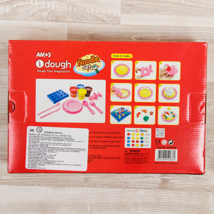 Набор для лепки из теста "Спагетти"