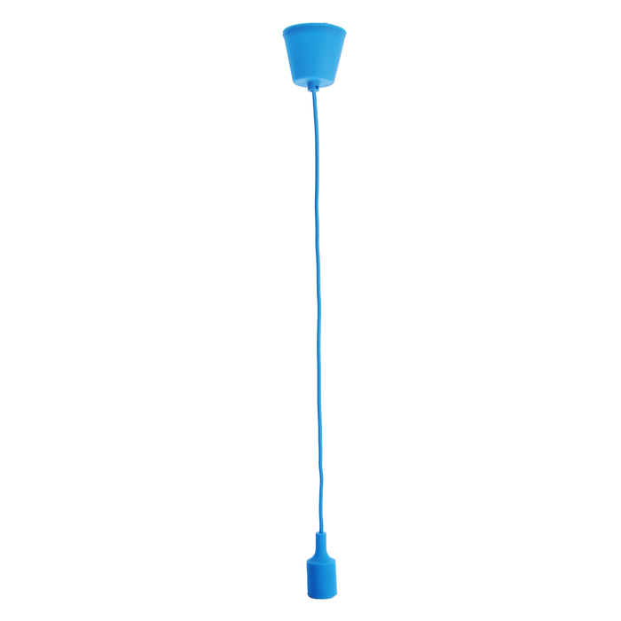 Светильник подвес E27 1х60Вт синий 3х3х100 см