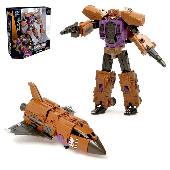 Робот-трансформер «Авиабот» металлический