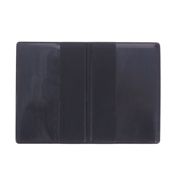 Обложка на пенсионное удостоверение "Вензеля", экокожа