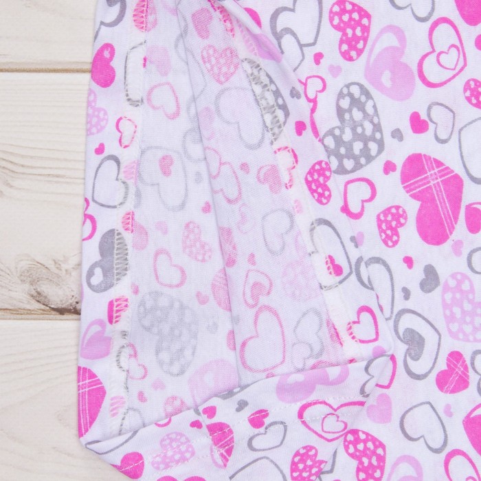 Майка для девочки, рост 74 см, цвет микс 20м_М