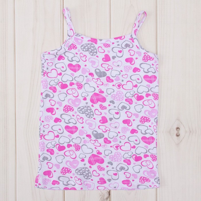 Майка для девочки, рост 92 см, цвет микс 20м_М