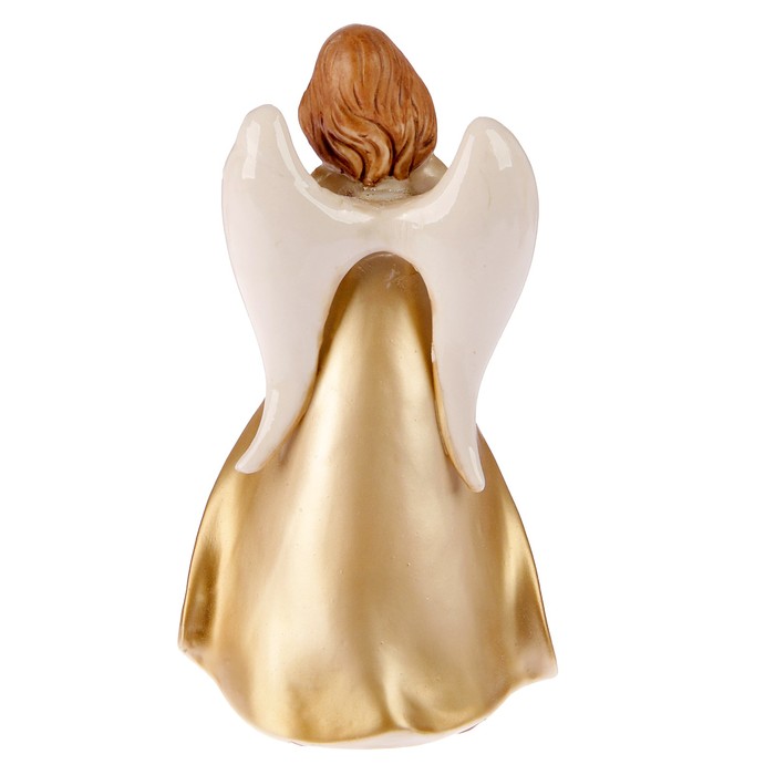 Сувенир «Ангел со звездой», 10х6х17 см, керамика