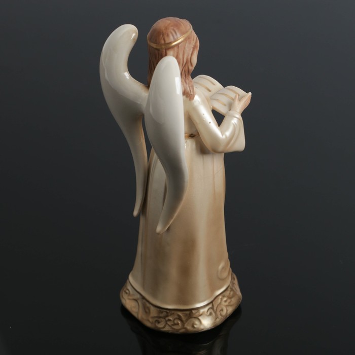 Сувенир «Ангел с книгой», 11х9х23 см, керамика