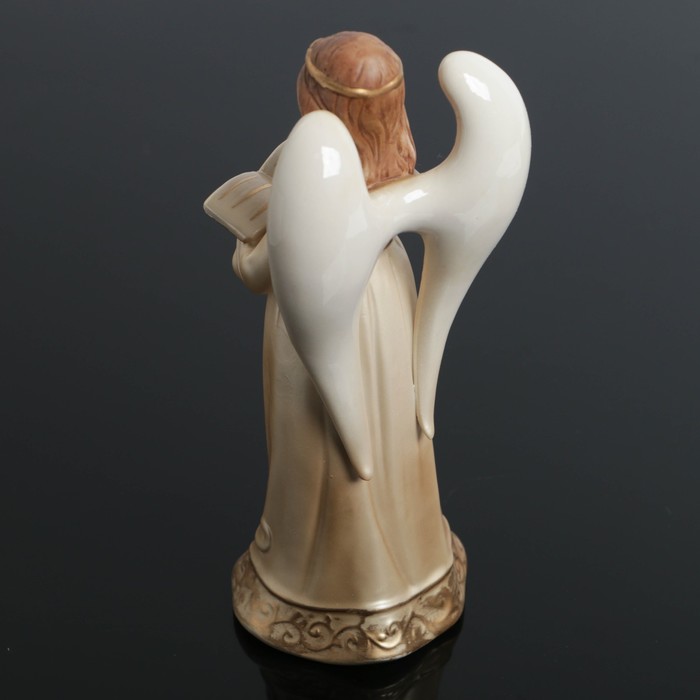 Сувенир «Ангел с книгой», 11х9х23 см, керамика