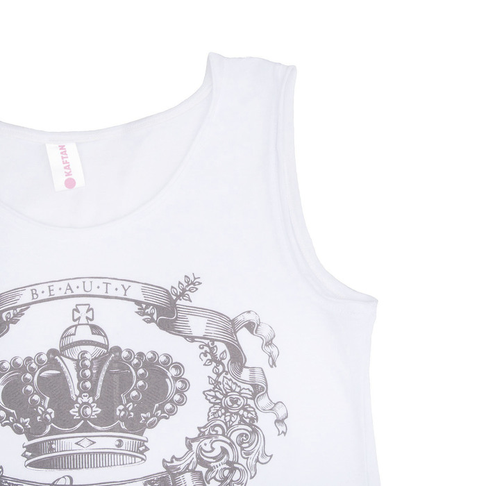 Майка женская KAFTAN "Queen", р-р 46-48, 100% хлопок